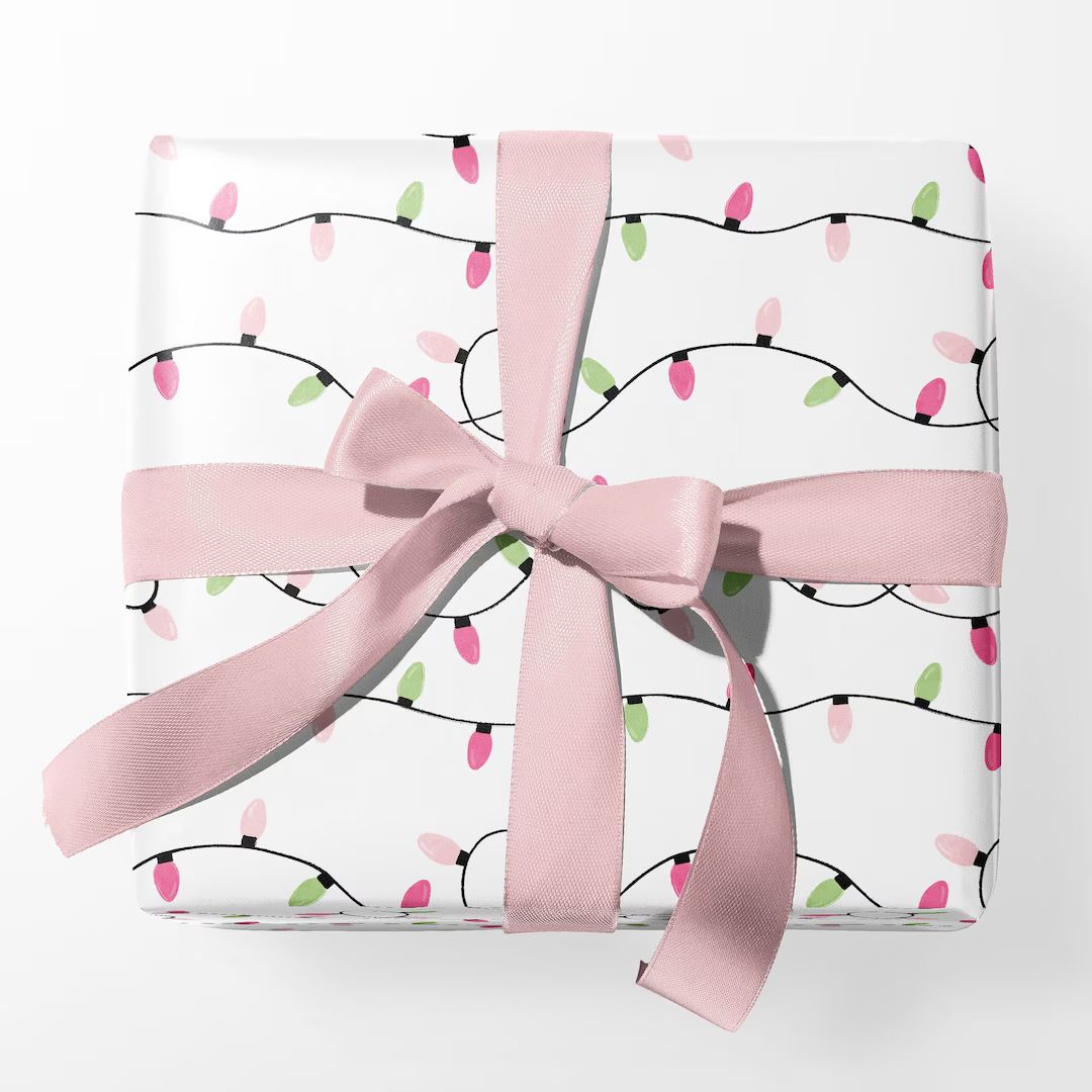 Holiday Gift Wrap Christmas Wrapping Paper Sheet Xmas Gift - Etsy | Etsy (US)