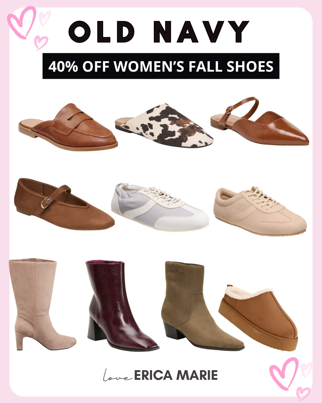Add these fall shoes to your wardrobe rotation while they're 40% OFF right now!  They are so ready to pair with dresses, skirts, jeans, or a cardigan. Act fast, ending soon! 

#FallShoes #BootieSeason #FallOutfit 

 #LTKSeasonal