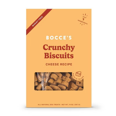 Bocce's Bakery Cheese Basic Wheat Free Dog Treats - 14oz | Target