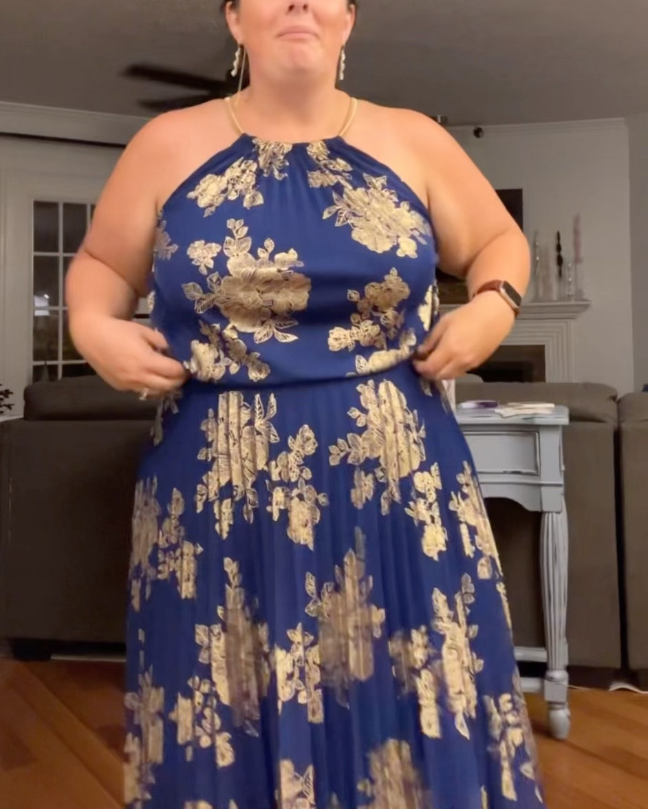 The final reveal! 💙

I ended up picking this dress from Belk and let me tell you, it was the right buy. It was comfortable, flattering, and excellent for dancing the night away! 

10/10 recommend and would purchase in other colors if it was available! 

I wore the 14w and it was great and included the earrings and shoes I chose!

#LTKWedding #LTKMidsize #LTKPlusSize