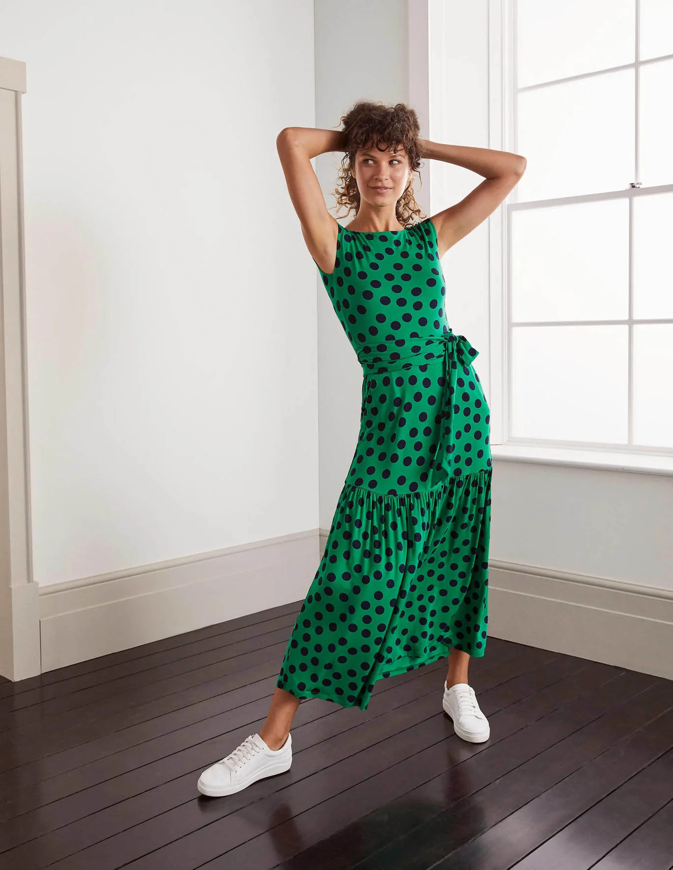 Eda Jersey Tiered Dress | Boden (US)