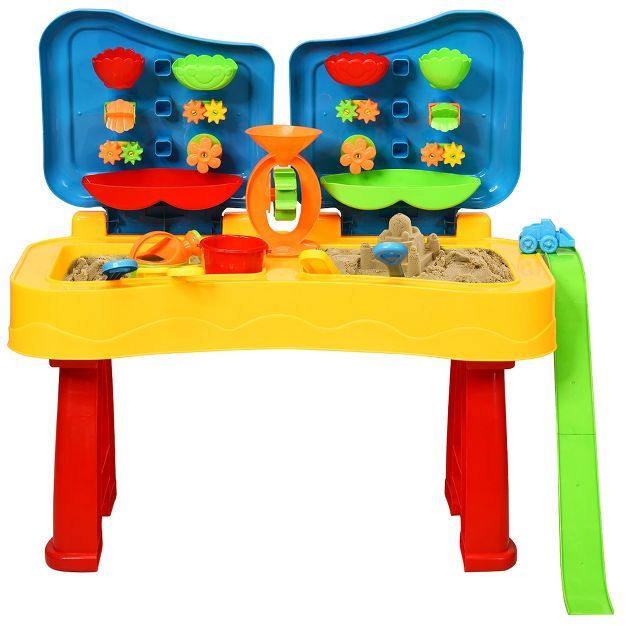 Costway 2 in 1 Kids Sand and Water Table Activity Play Table w/ Accessories | Target