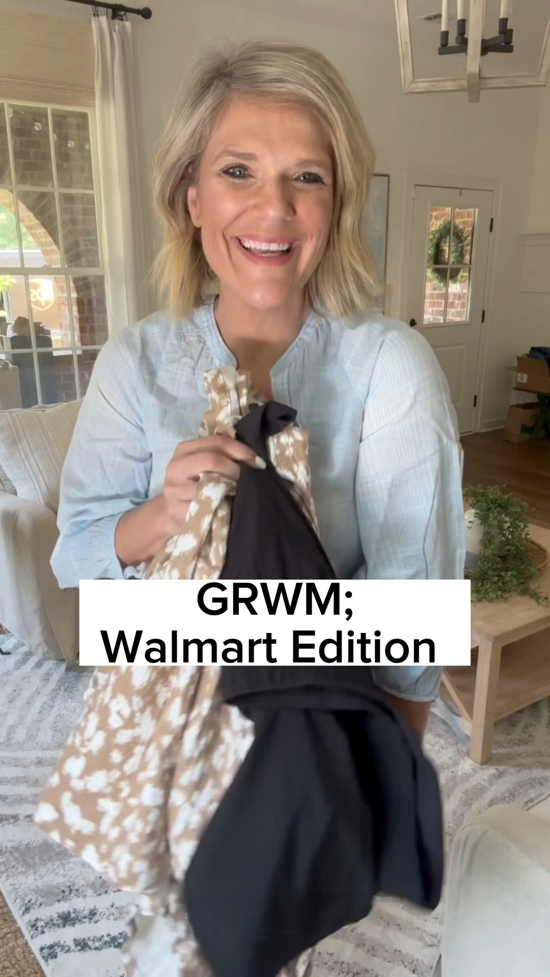 GRWM Walmart Fashion Edition! #walmartpartner I found these on Walmart and each one got me through my day. Wearing a size medium/size 8. The pajamas run a little big so size down if between sizes  

#LTKunder50 #LTKFind #LTKfit