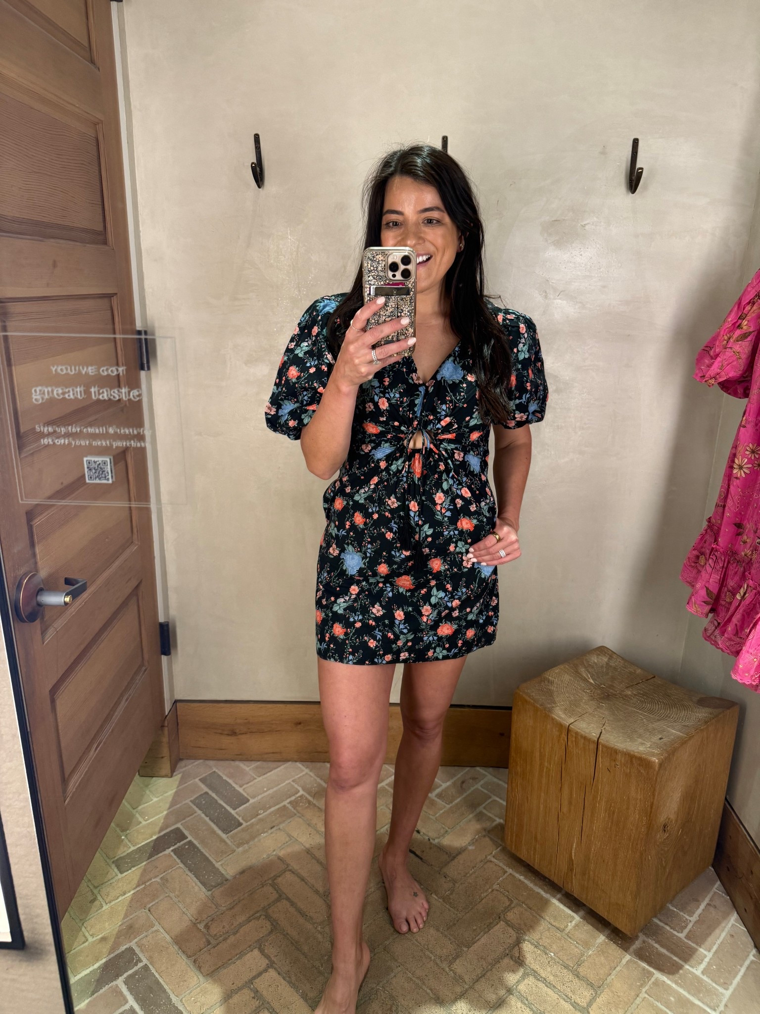 Anthropology dress find! 👗

Flattering cut, black with a pop of color. Loving this find for spring and summer - would be great for a wedding or a date night too! 

#LTKWedding #LTKStyleTip #LTKSeasonal