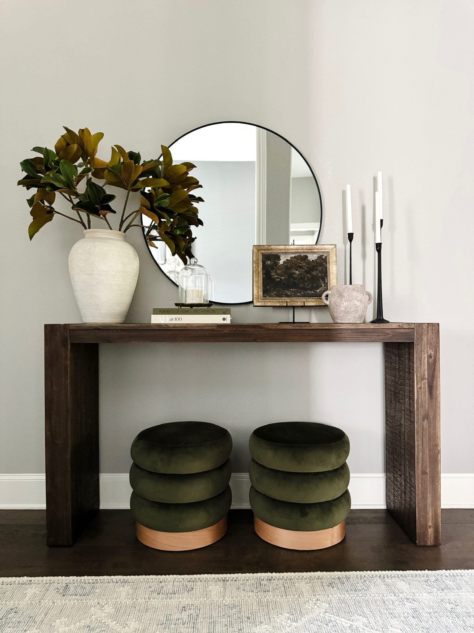 A little console table inspo with darker neutrals for Fall! 🍁 

I haven't switched over to fall decor just yet, but I am going through decor to see what I have, what I want to donate & what I want to purchase before all the good stuff sells out! 🤩

Linking similar ottomans (I get these from Target years ago and they are no longer sold).💚

Fall decor, seasonal decor, fall console table, autumn console table

#LTKSeasonal #LTKHome