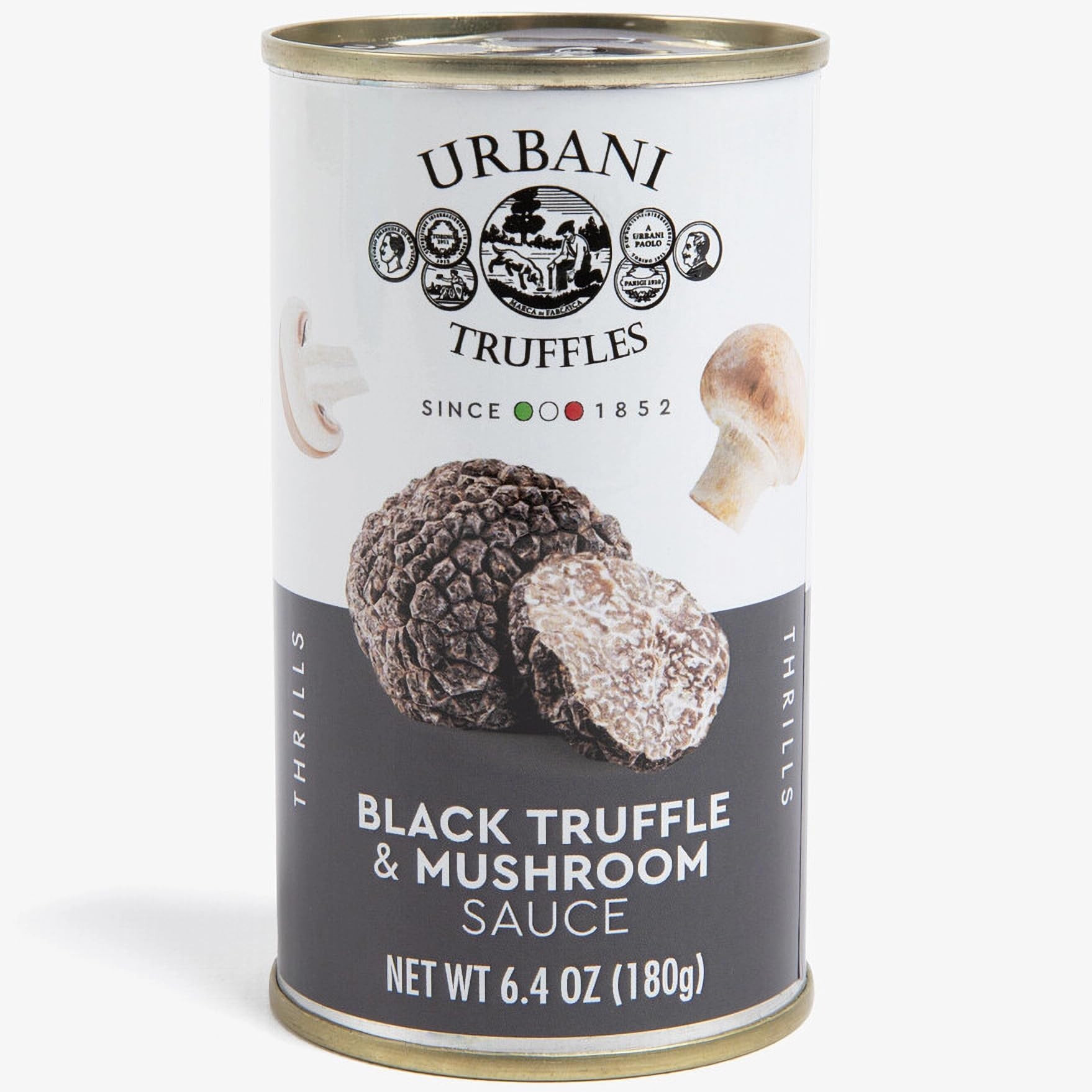 Urbani Truffles Mushroom & Black Truffles Sauce 180g (6.4oz) - Italian Gourmet Sauce for Pasta, M... | Amazon (US)