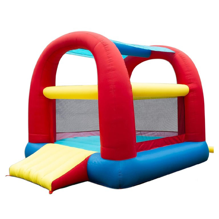 Banzai Cool Canopy Bouncer Inflatable Slide/Shaded Backyard Bounce House | Walmart (US)