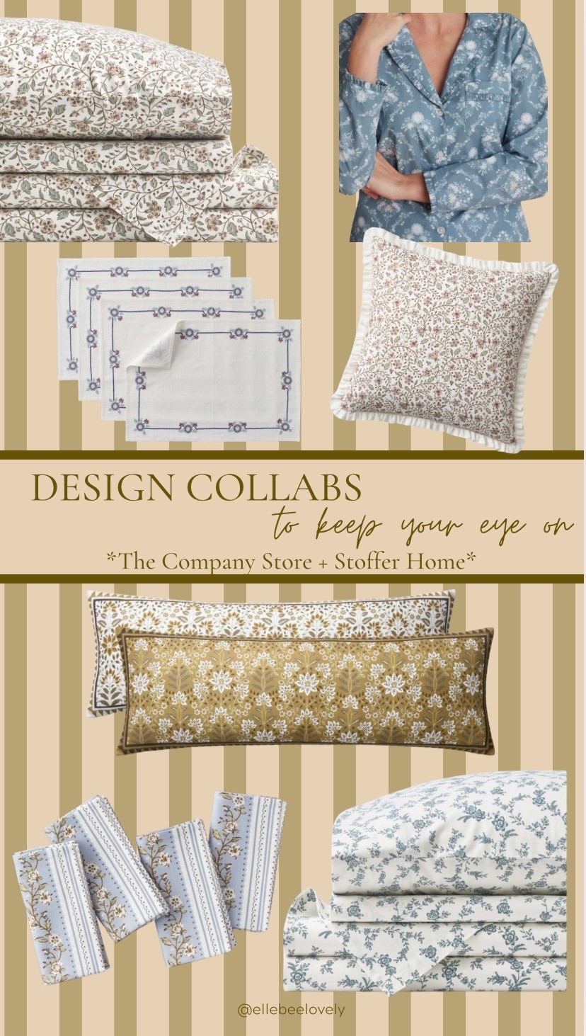 Another sweet designer collab - The Company Store + Stoffer Home! 

#LTKHome