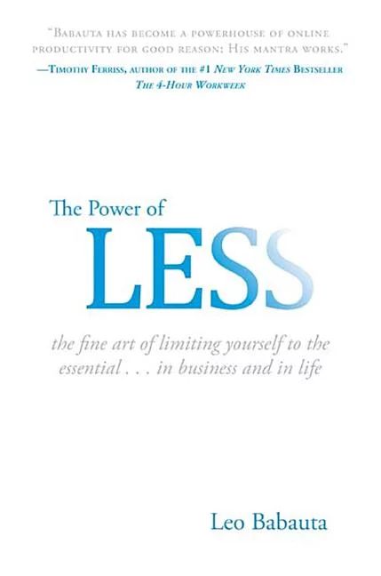 The Power of Less (Hardcover) | Walmart (US)