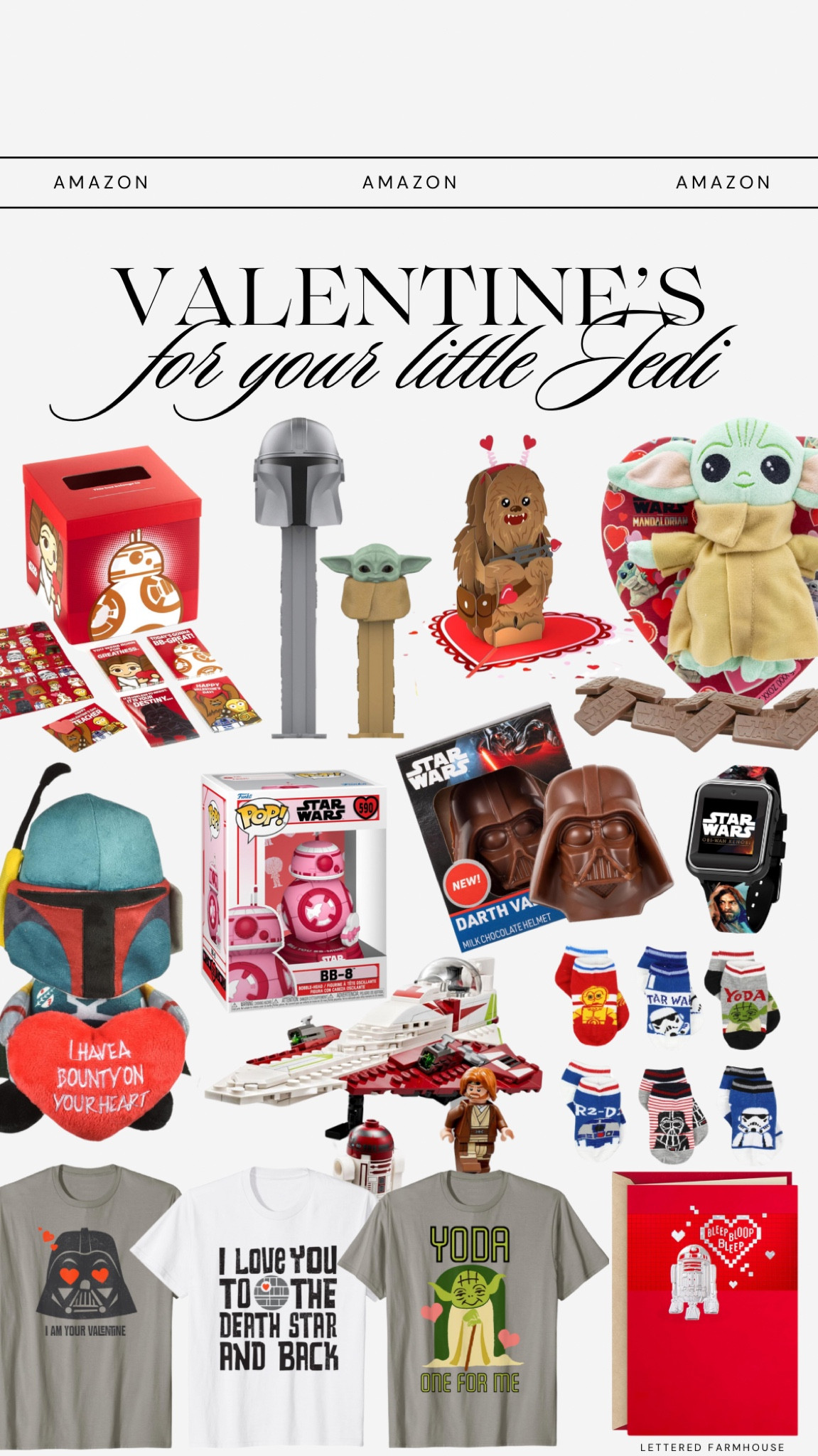Valentine gift ideas for your little Jedi! Star Wars gift ideas for valentines! 

Follow my shop @LetteredFarmhouse on the @shop.LTK app to shop this post and get my exclusive app-only content!

#liketkit 
@shop.ltk
https://liketk.it/4tbgl

Follow my shop @LetteredFarmhouse on the @shop.LTK app to shop this post and get my exclusive app-only content!

#liketkit #LTKfamily #LTKkids #LTKGiftGuide
@shop.ltk
https://liketk.it/4tbln

#LTKSpringSale #LTKMostLoved #LTKSeasonal