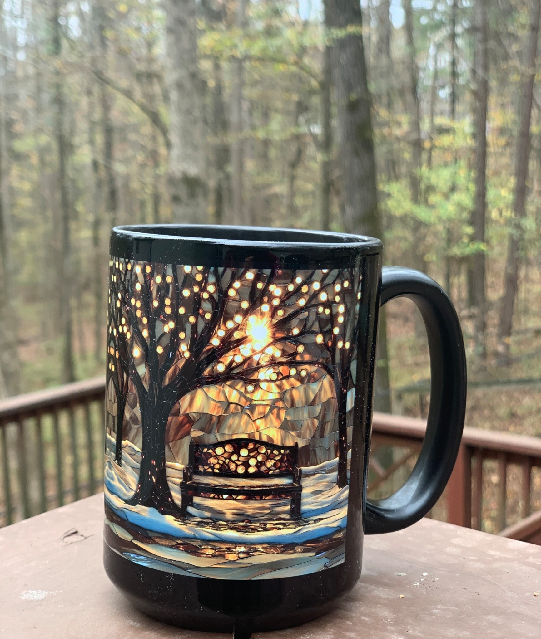 Beautiful Winter Mug for your Holiday Coffee or Tea ☕️ 
This makes a great gift 🎁 or a special treat for yourself.

Follow me for more Inspiration♥️

#ltkseasonal
#ltkselfcare

#LTKGiftGuide #LTKHoliday #LTKFindsUnder50