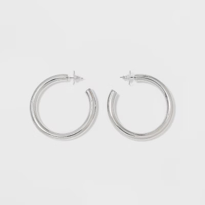 Thick Hoop Earrings - A New Day™ | Target