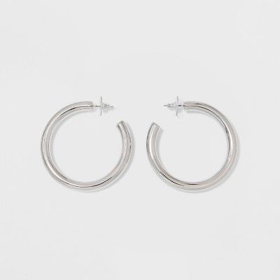 Thick Hoop Earrings - A New Day™ | Target