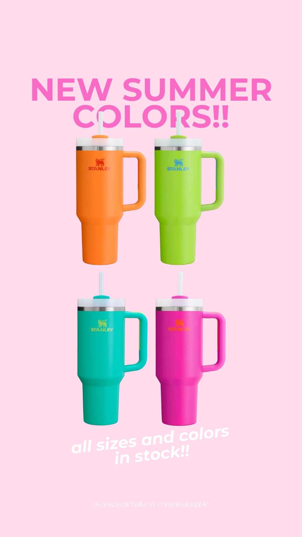 New Stanley colors!!!!

#LTKFamily #LTKSummerSales #LTKKids