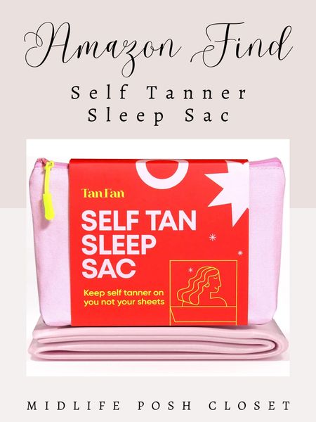 AMAZON FIND: Self Tanner Sleep Sac. Keeps your tan from coming off on your sheets. Self tan before you travel this winter! You can also use this over the hotel bedding if you are worried about bed bugs  

#LTKtravel #LTKbeauty #LTKSeasonal