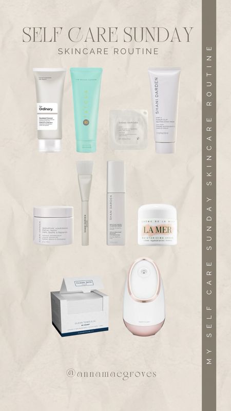 Here’s my weekly self care Sunday skincare routine for skincare in my 40’s 

#LTKbeauty #LTKover40