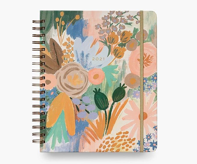 Rifle Paper Co. 2021 Luisa 17-Month Large Planner, Aug. 2020 - Dec. 2021, Weekly and Monthly Page... | Amazon (US)