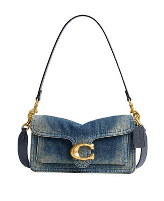 COACHTabby Medium Regenerative Cotton Denim Shoulder Bag 26 | Macy's