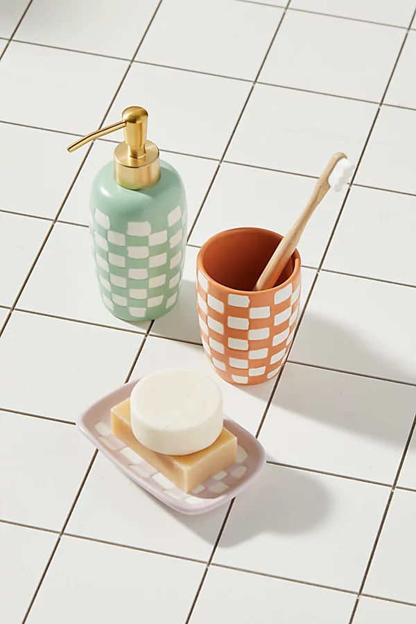 Check Soap Dispenser | Urban Outfitters (US and RoW)