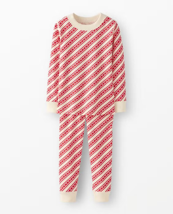 Holiday Candy Stripes Matching Family Pajamas | Hanna Andersson