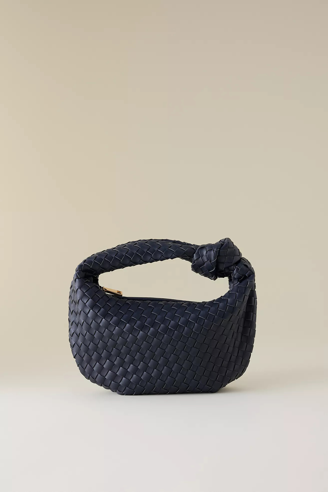 Melie Bianco Larissa Woven Faux-Leather Shoulder Bag | Anthropologie (UK)