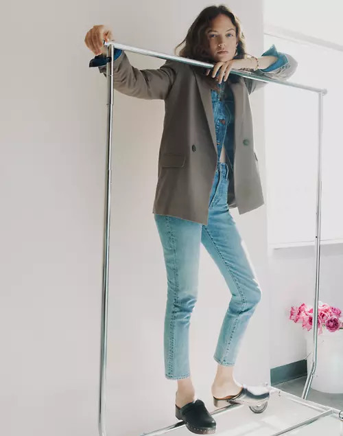 Drapeweave Caldwell Double-Breasted Blazer | Madewell