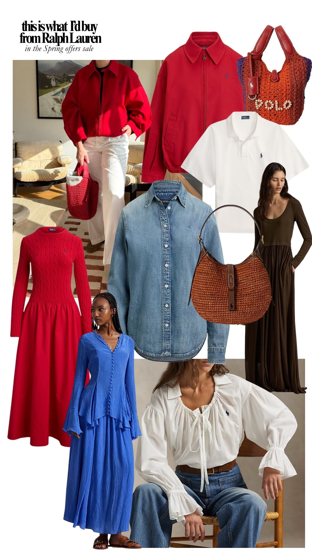 This is what I would by in the Ralph Lauren Spring Offers sale with 20% off 

#LTKspring #LTKuk #LTKsale