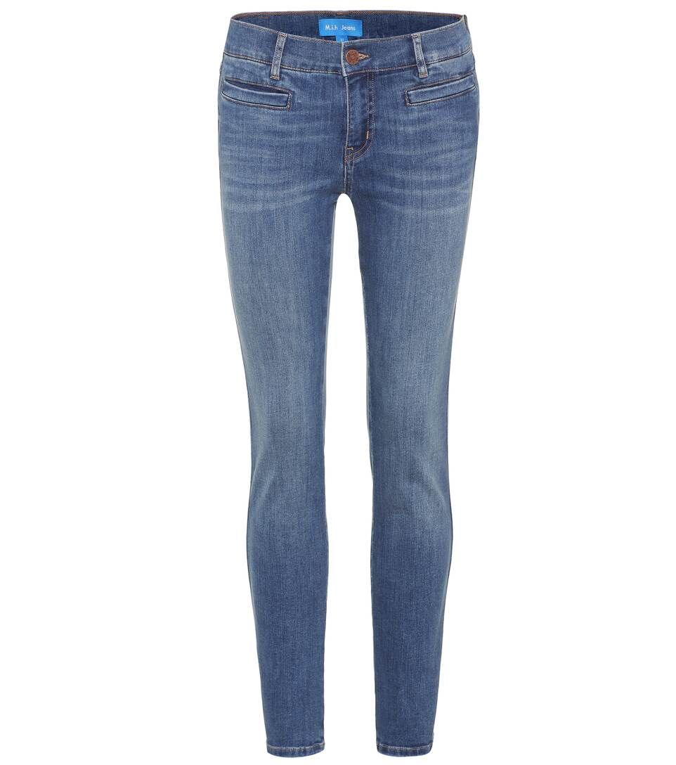 Paris cropped mid-rise jeans | Mytheresa (UK)