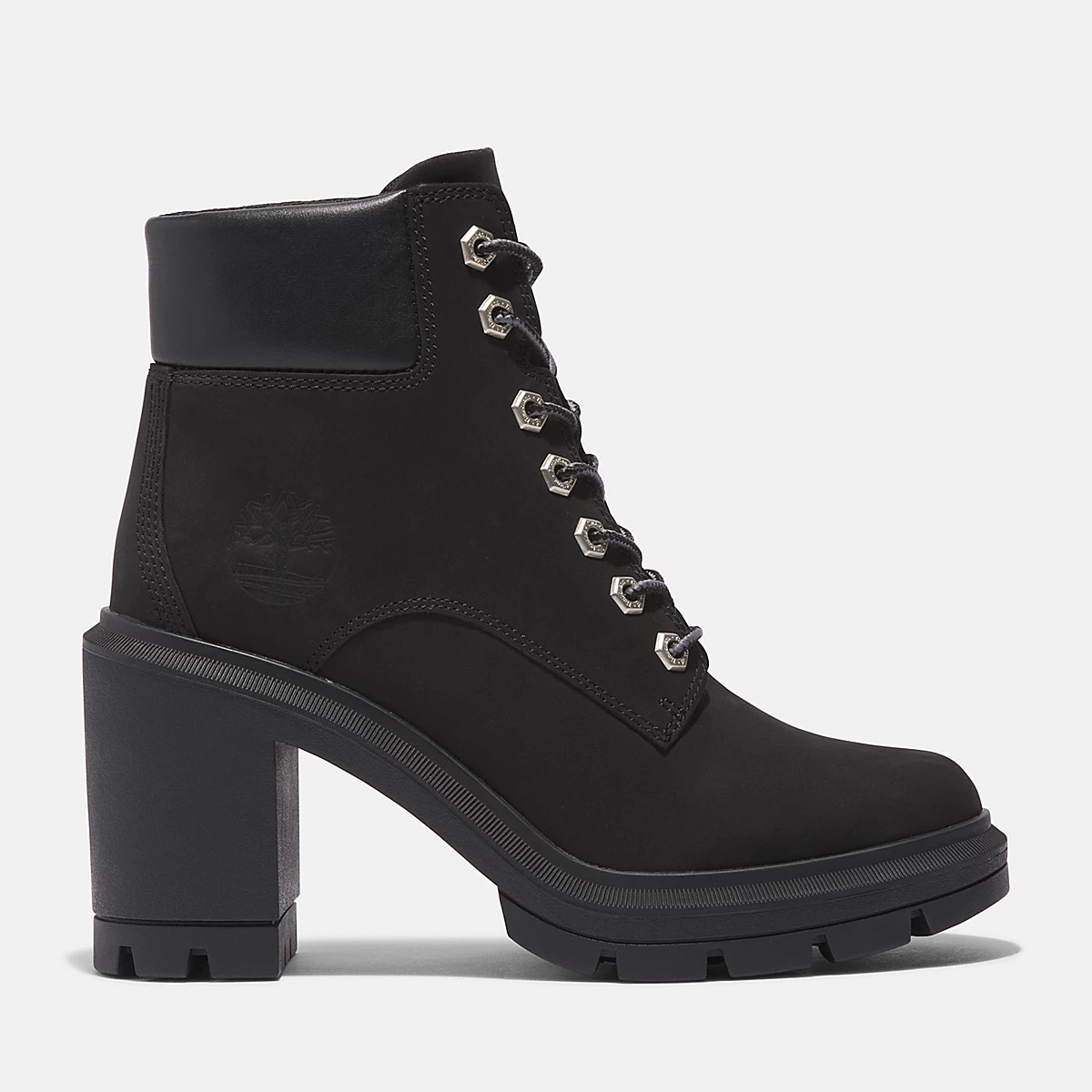 Allington Height Lace-Up Boot for Women in Black | Timberland (UK)