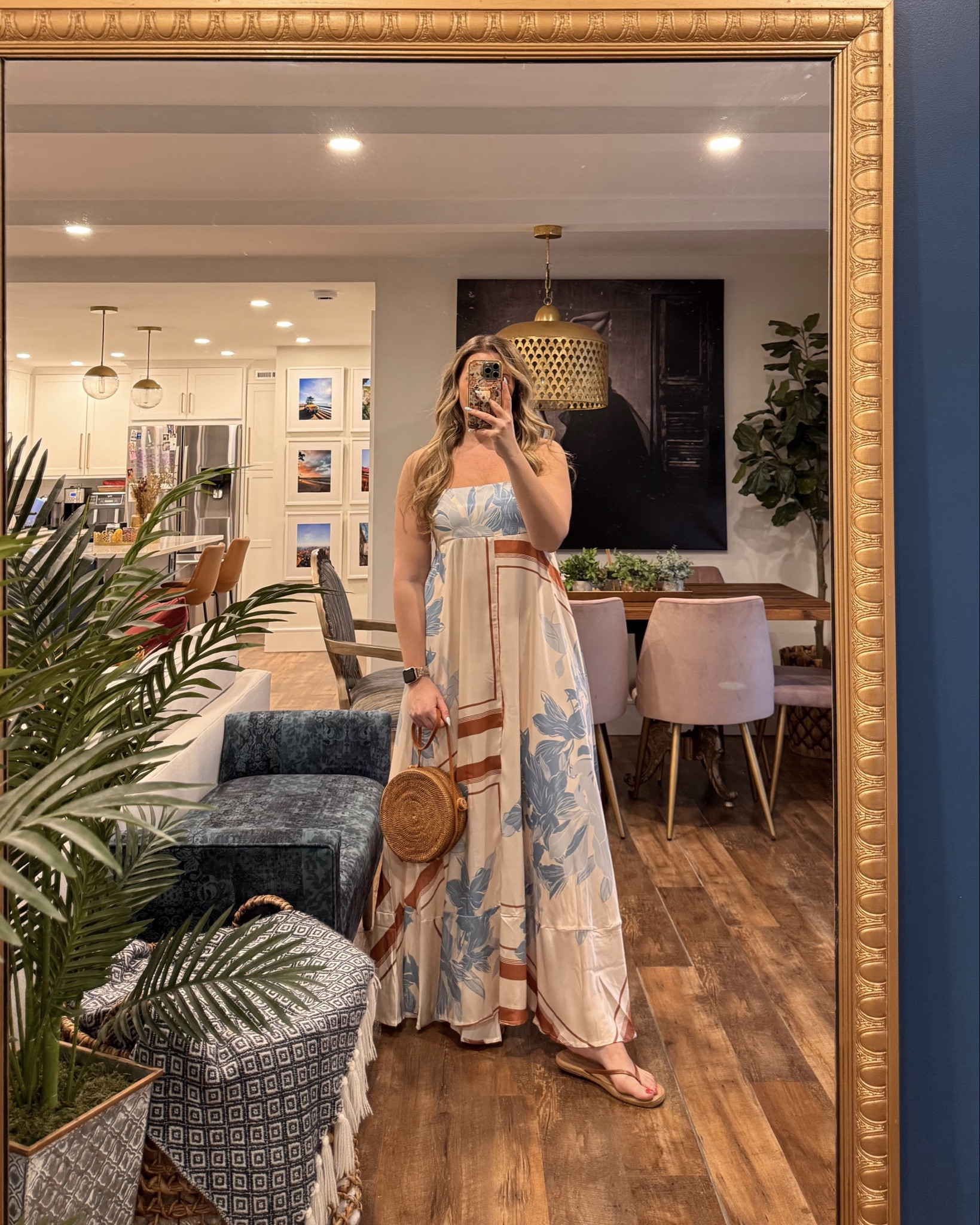 Wearing a large maxi dress. Vacation outfits beach, resort wear 2026, travel outfits, midsize swimwear

#LTKTravel #LTKMidsize #LTKootd