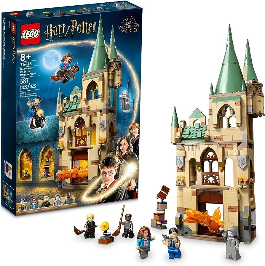 LEGO Harry Potter Hogwarts: Room of Requirement Building Set 76413 Castle Building Toy from Harry... | Amazon (US)