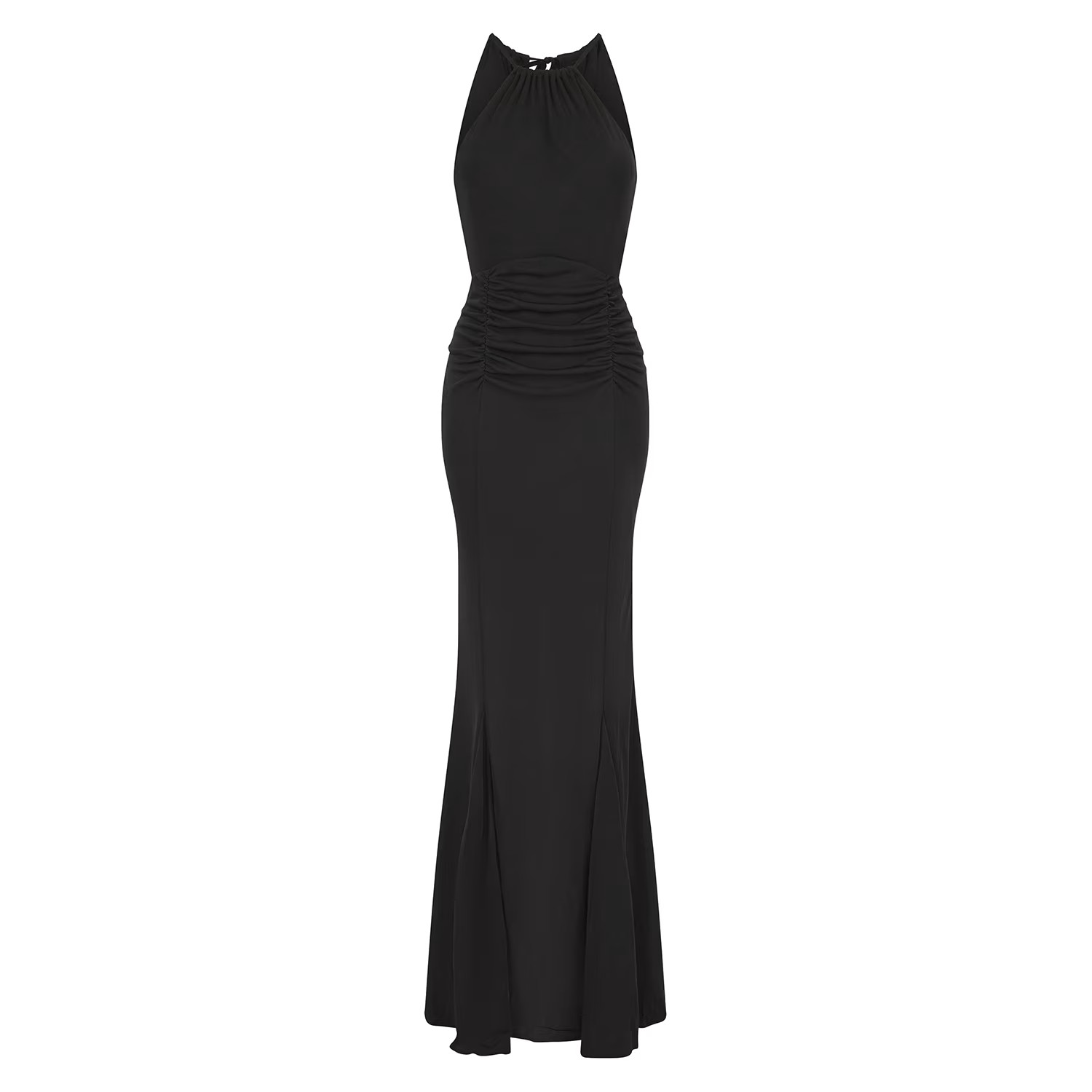 Plume Maxi Dress In Navsoul Black | Wolf & Badger