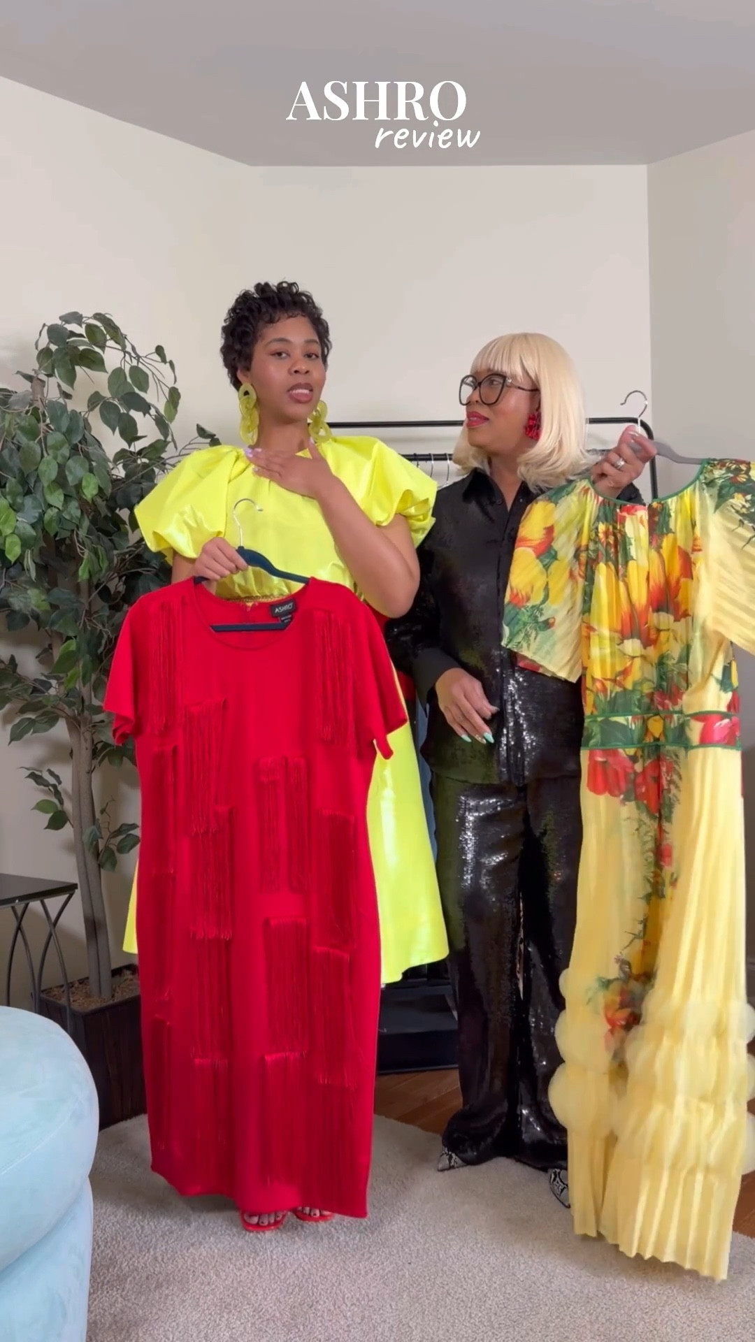 #sponsored Ashro Review!! If you love unique spring and summer pieces, you’ll love shopping at Ashro! Check out our review and the below tagged pieces! 

(Tagged) Hollis Fringey Column Dress (size L) 
(Tagged) Da Nicki Pleated A-Line Dress (size 18)

Size reference:
Shalom : 5’9, size 10/12
Toni: 5’7, size 16 

#LTKMothersDay #LTKPlusSize #LTKMidsize