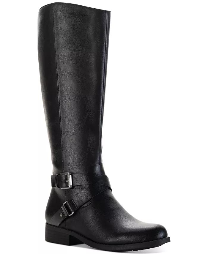 Style & Co Marliee Wide-Calf Riding Boots, Created for Macy's & Reviews - Boots - Shoes - Macy's | Macys (US)