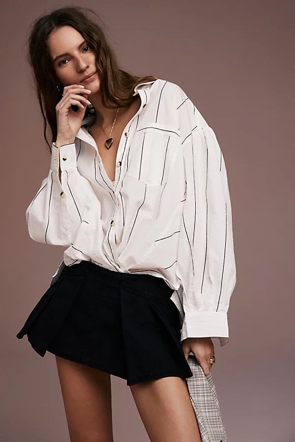 We The Free Happy Hour Stripe Top by We The Free at Free People, White Combo, M | Free People (UK)