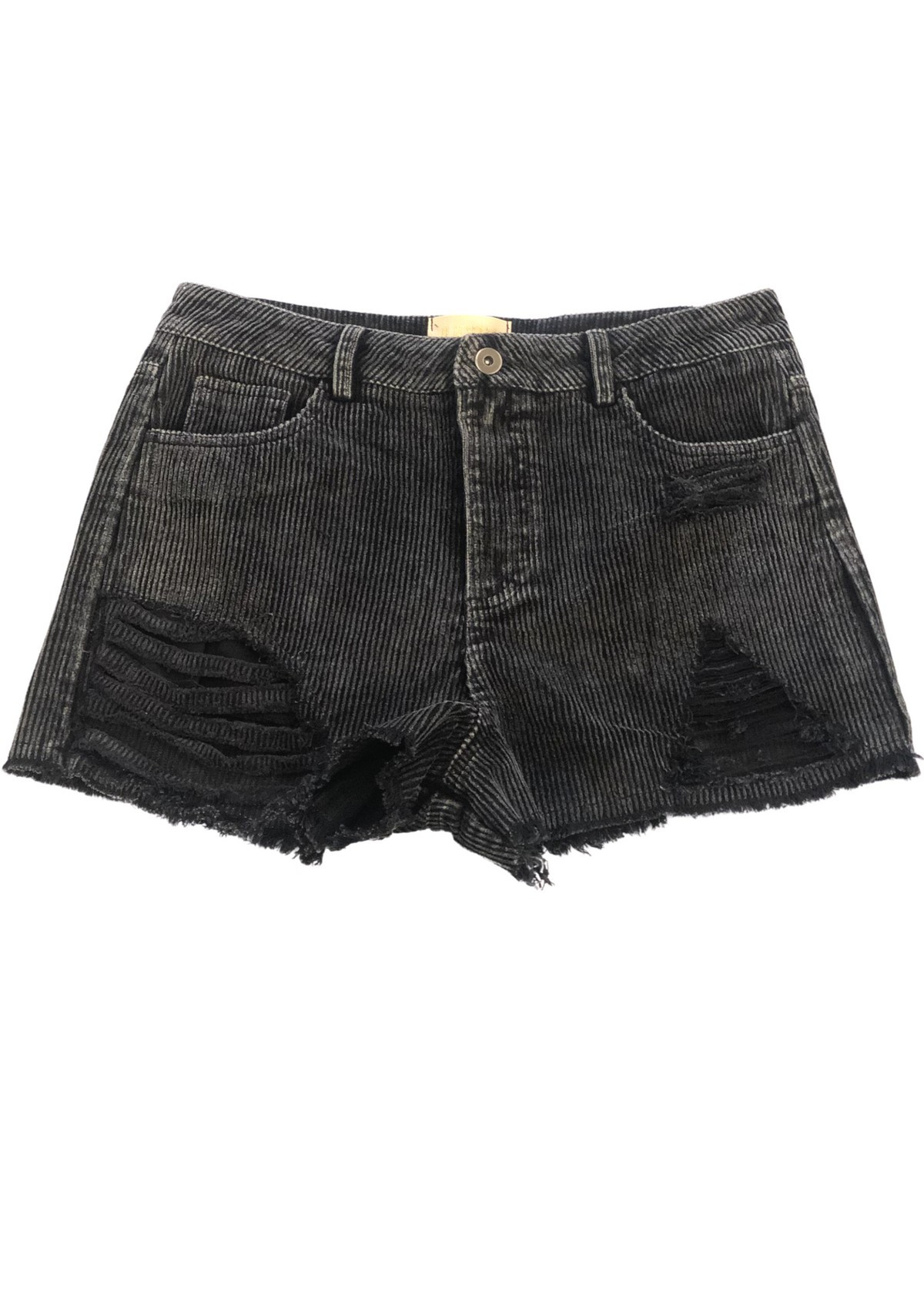 THE CORD DISTRESSED SHORTS | Judith March