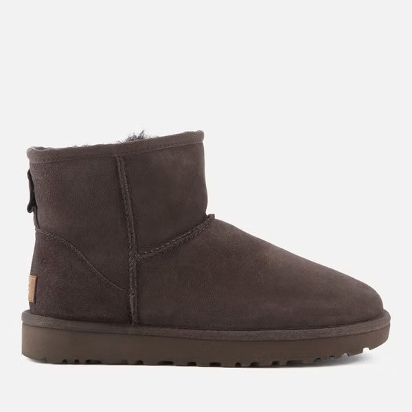 UGG Women's Classic Mini II Sheepskin Boots - Chocolate | The Hut (UK)