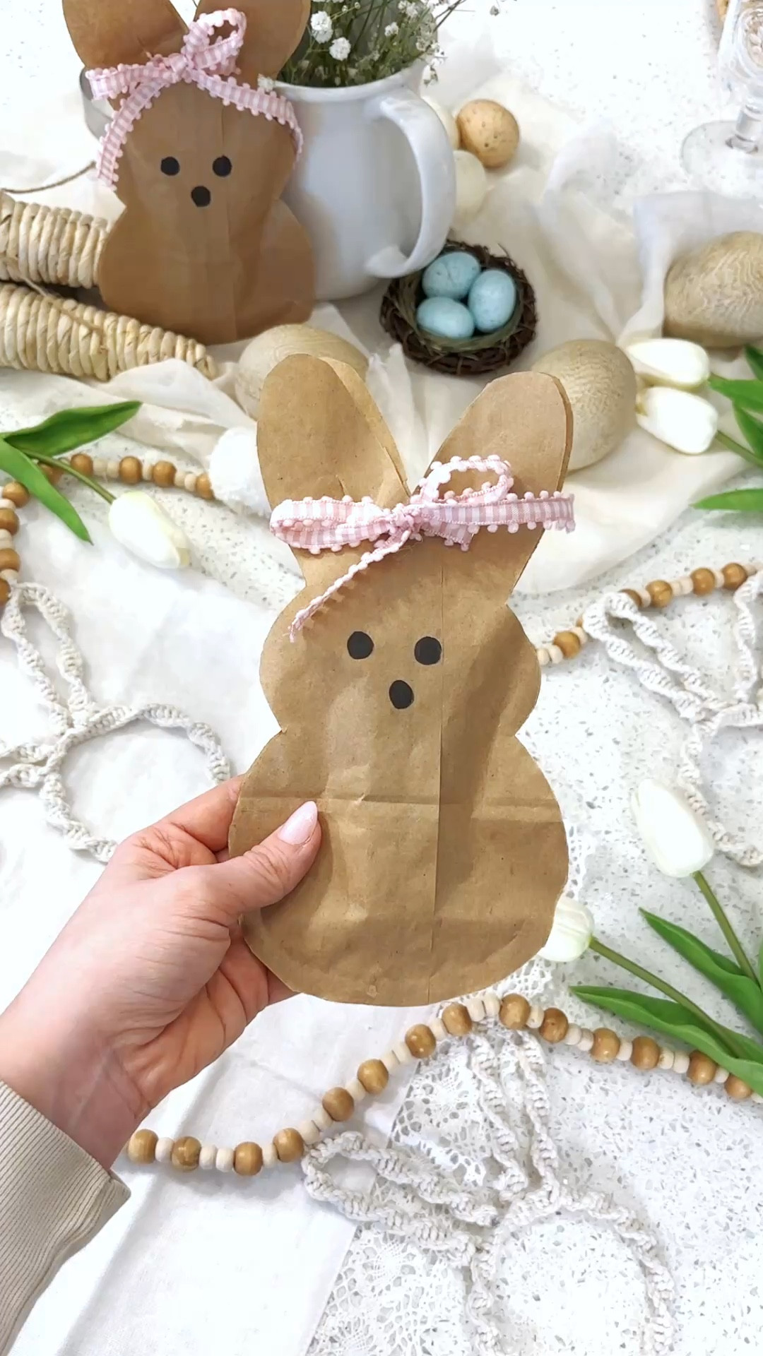 Bunny treat bags! These bags are so sweet! Fill them with fun treats! 

#LTKSeasonal #LTKSpringSale #LTKmomlife