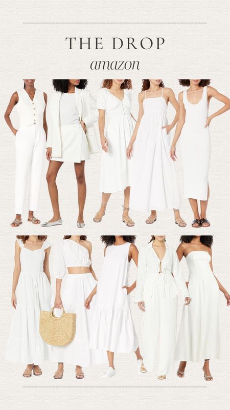 All white looks from Amazon the drop 

Trending | summer | bridal | wedding | vacation 

#LTKSeasonal #LTKwedding #LTKfindsunder100