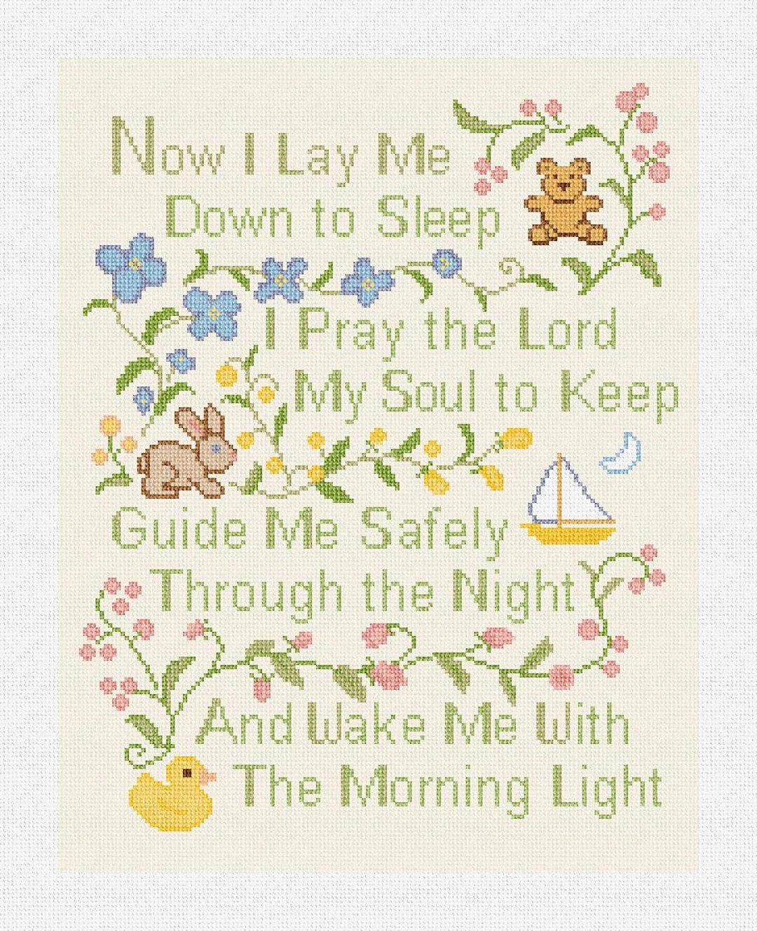 Classic Prayer Needlepoint DIY Kit | Etsy (US)