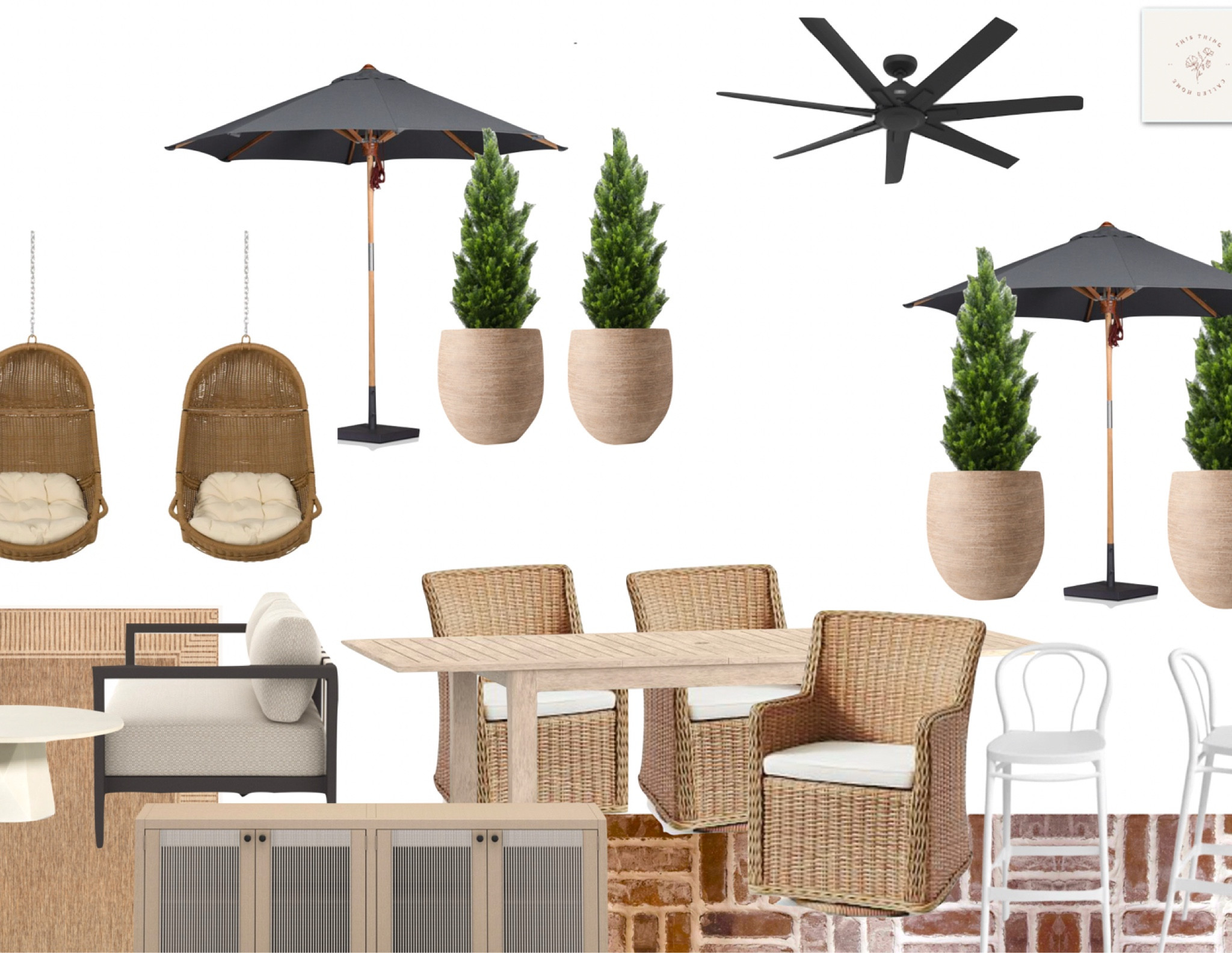 Outdoor patio design 

#LTKHome