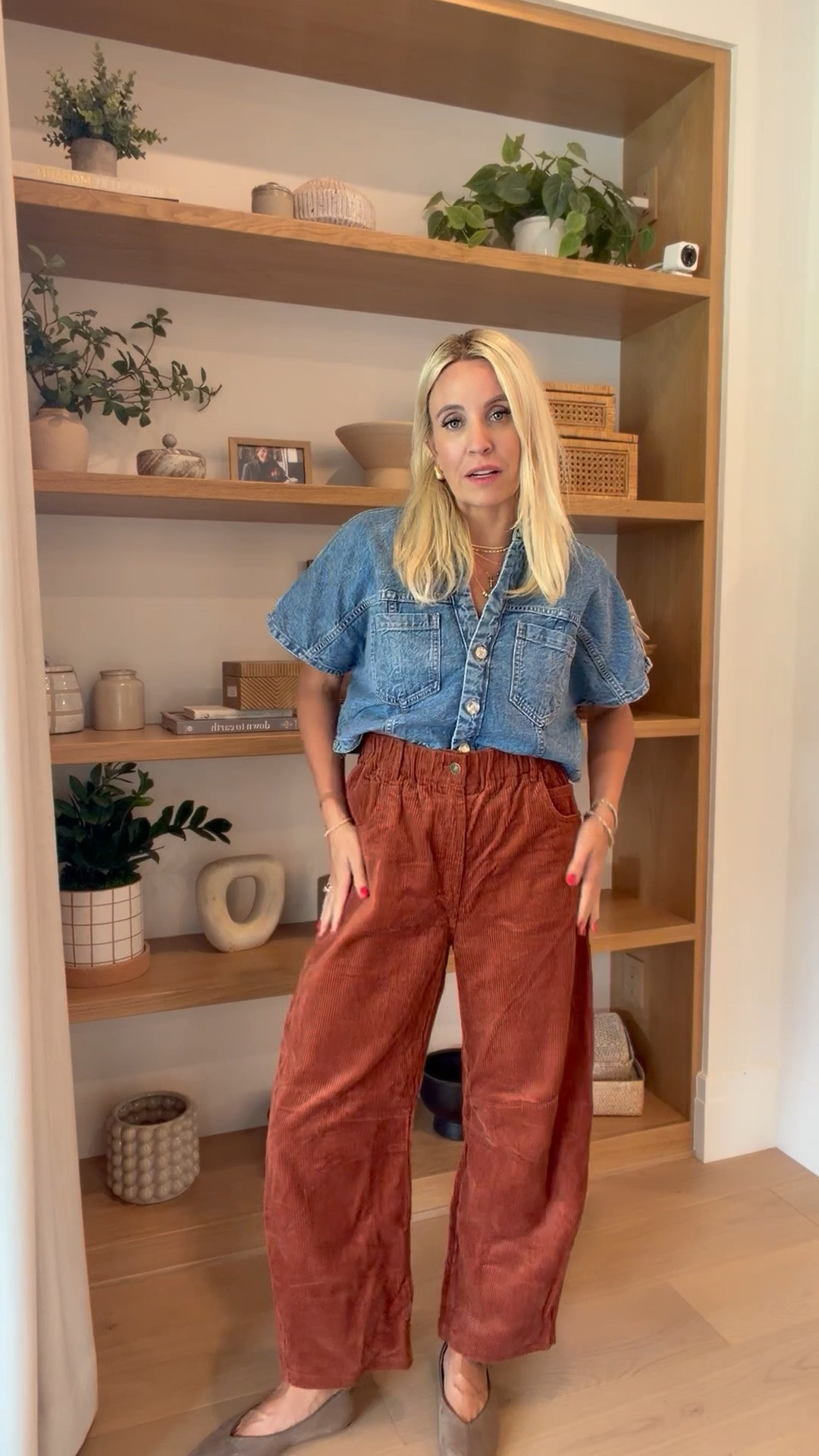I pull these pants out every fall! They look just like the free people ones!

#LTKootd #LTKgrwm #LTKmomlife