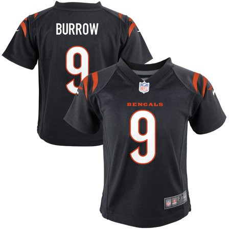 Joe Burrow Cincinnati Bengals Nike Preschool Game Jersey - Black | Walmart (US)