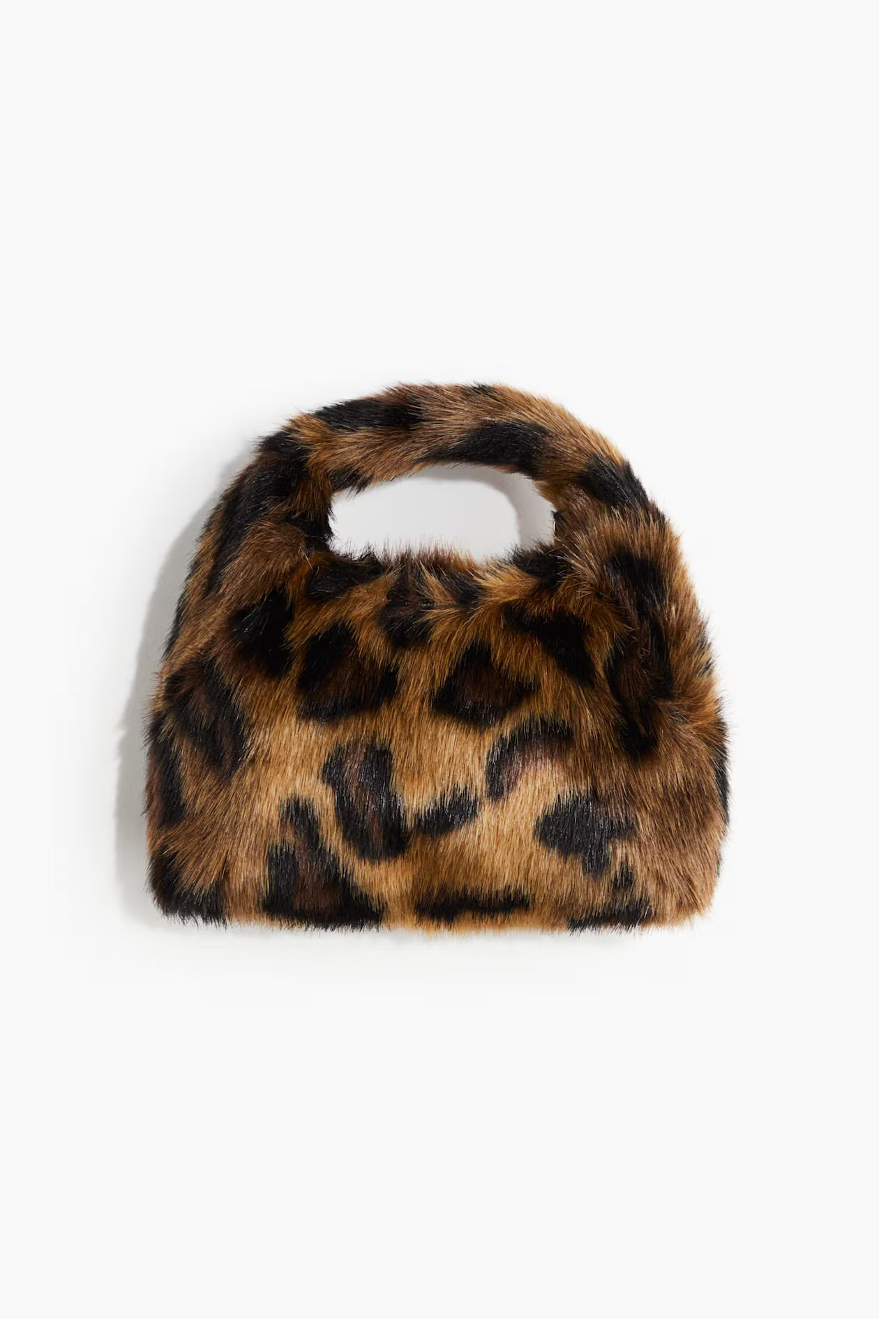 Fluffy crossbody bag - Beige/Estampado de leopardo - MUJER | H&M ES | H&M (FR, IT, ES, PT, BE)