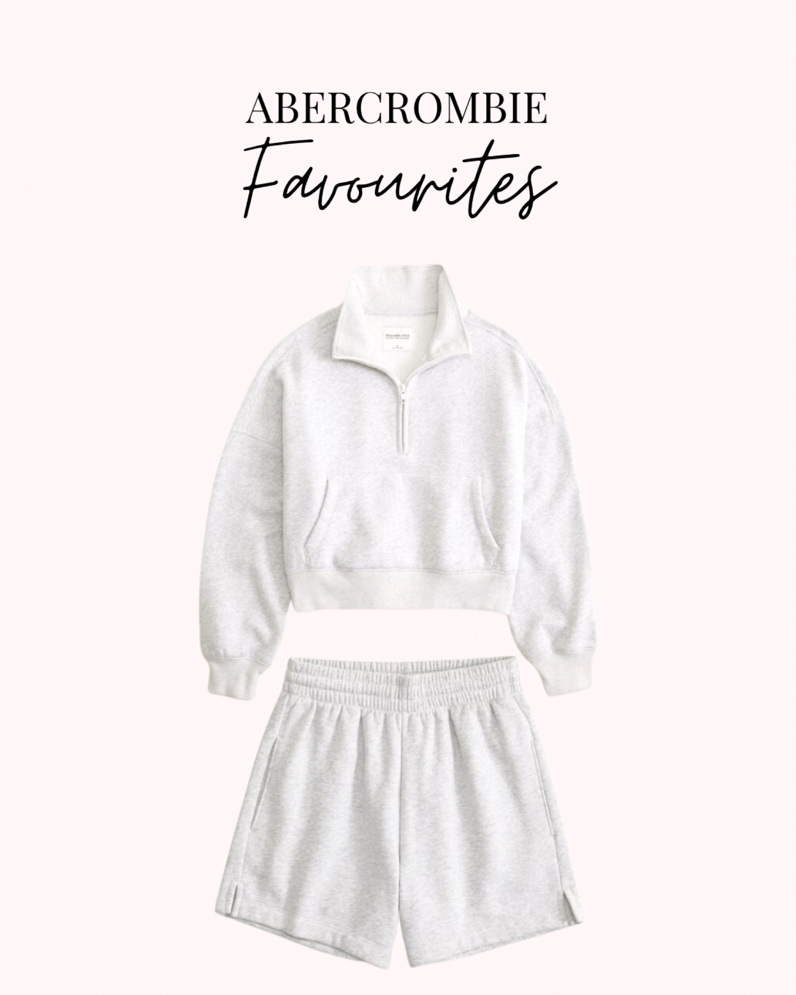 This comfy matching set is a must have for travel days or lazy days. 

Abercrombie set, Abercrombie sale, sweat suit 

#LTKSpringSale #LTKtravel #LTKSeasonal