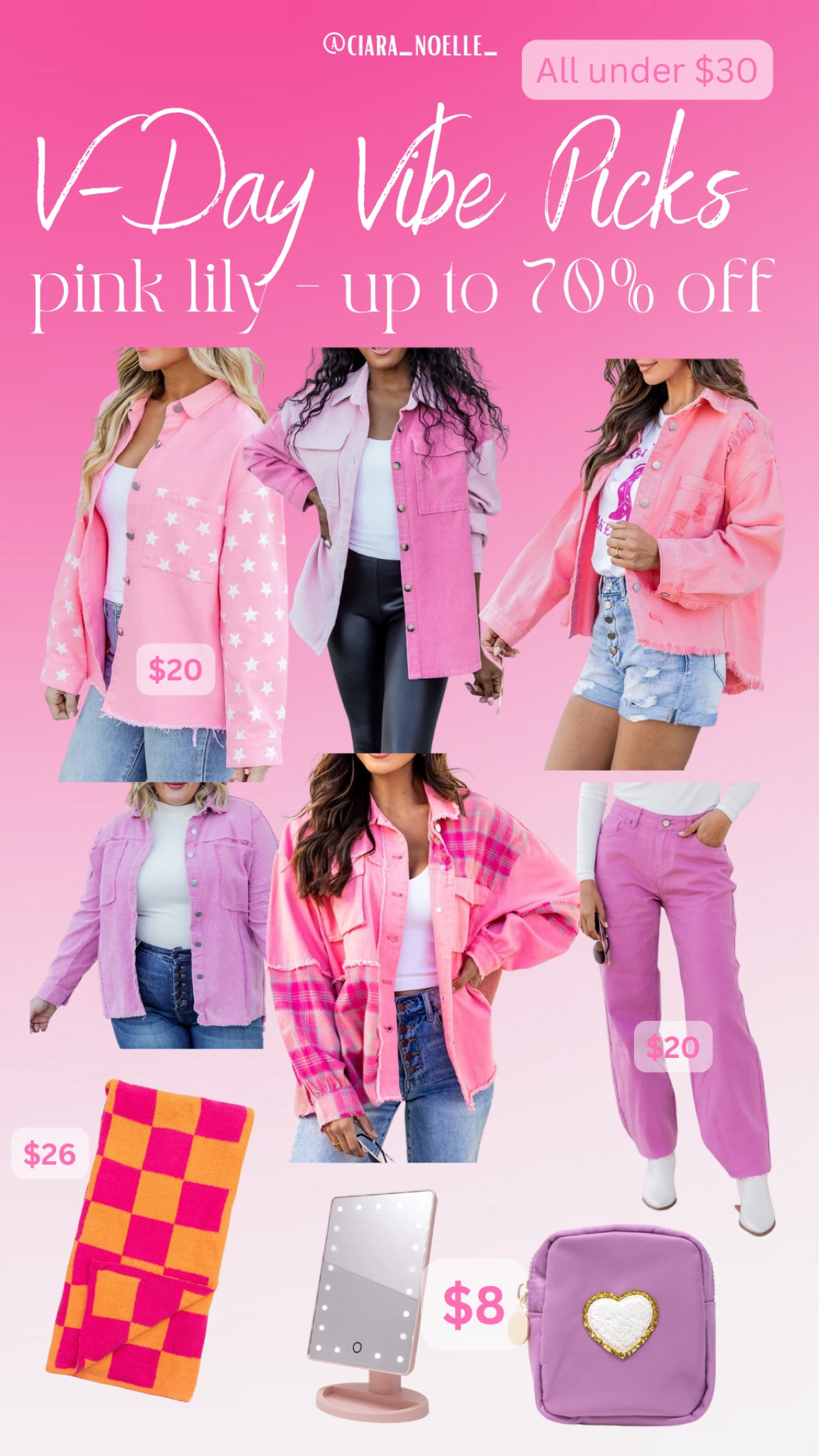 Pink Lily Sale ! Found my Vday Vibe finds . Such good deal for cute pieces 

#LTKunder50 #LTKsalealert #LTKSeasonal