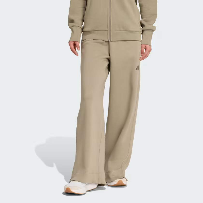 ALL SZN Fleece Loose Wide-Leg Pants | adidas (US)