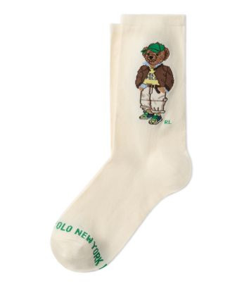 Polo Ralph LaurenPolo Bear Crew Socks5 (3) Color:IvorySize:One Size Size Chart Black Friday$12.00... | Bloomingdale's (US)