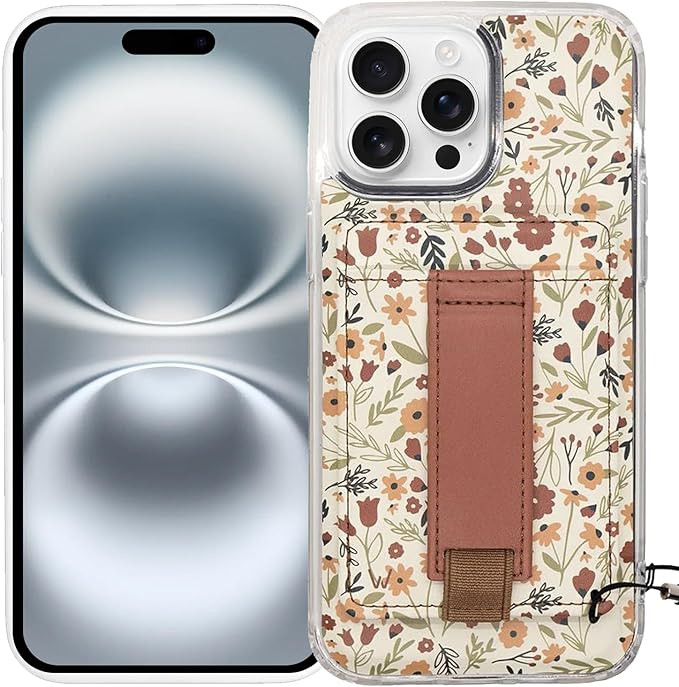 Walli Cases for iPhone 16 Pro Case Aesthetic Magnetic Wallet Phone Case Card Holder, Holds up to ... | Amazon (US)