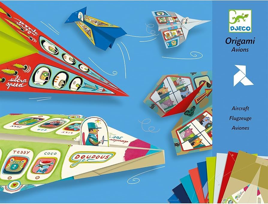 DJECO Planes Origami Paper Craft Kit – Level 3 | Amazon (US)